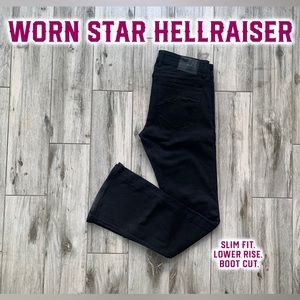 WORN STAR HELLRAISER Sz 34 waist
